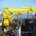 Pont de navire de grue de cargaison de flèche télescopique marine 1T30M